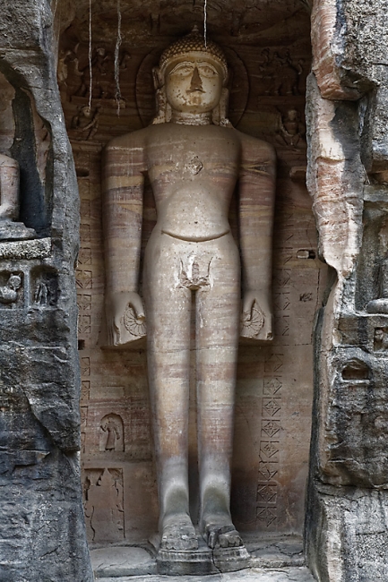 Gwalior-Statues jaïnes-024